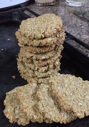 Una foto de Galletas de avena y canela, rápidas y ricas
