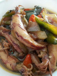 Foto resep Oseng cumi asin pedas