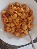 Pasta tiburon con atún