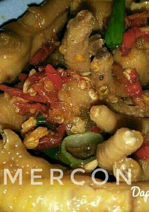 Foto resep Ceker Mercon