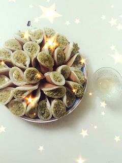صورة لوصفة قطايف عصافيري