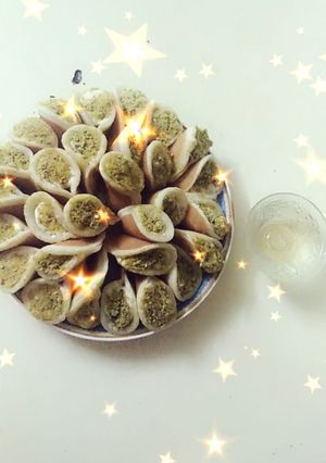 صورة لوصفة قطايف عصافيري