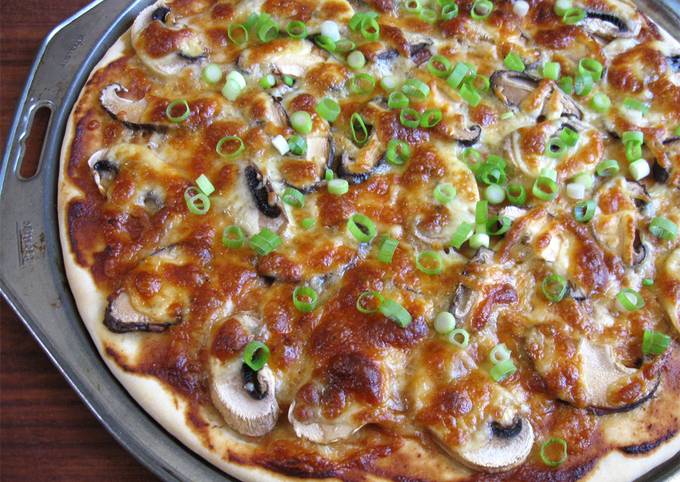 Miso & Mushroom Pizza