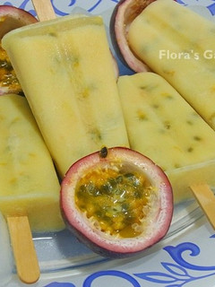 不加一滴水--百香果冰棒 的食譜成品照片