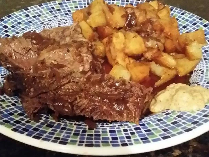 Recipe Brad&amp;#39;s beef braised in stout with sweet potato and parsnip medly the Perfect Really delicious