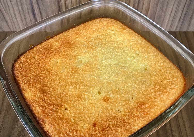 Recipe of Homemade Cocada de forno