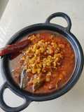 Sprouted Moth Bean Misal Pav