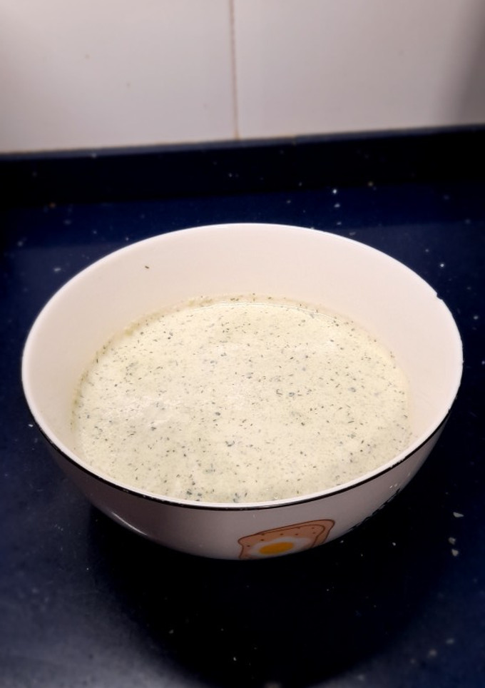 Una foto de Salsa de pepino, tzatziki