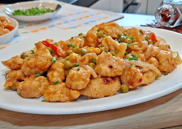 Ayam Asam Manis Spesial Ala Home Cooking Wonderland... 😁😁