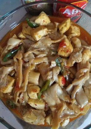 Foto resep Tumis Jamur Tiram + Tahu