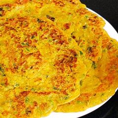A picture of Sooji besan mix veg chila recipe.
