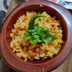 A picture of Shejwan rice.
