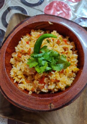 A picture of Shejwan rice.