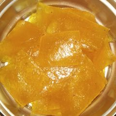 A picture of Aam papad.