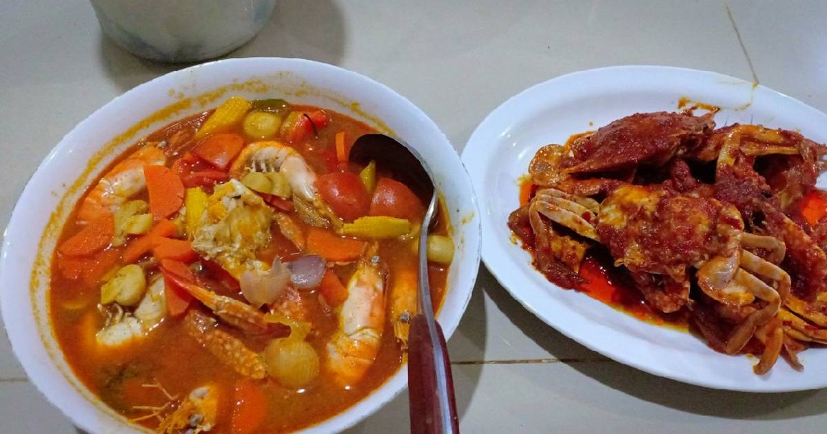 2 053 resep  tom yam seafood enak dan sederhana Cookpad