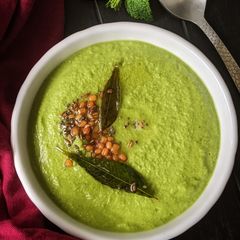 Mint Chutney or Pudina Chutney A picture of Mint Chutney or Pudina Chutney.