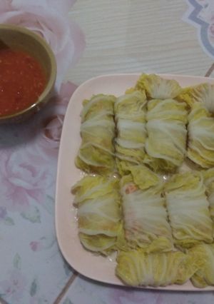 รูปของ ผักกาดขาวห่อหมูบด