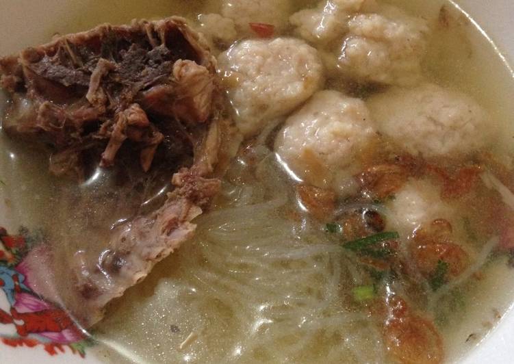 Resep Bakso Ayam ala Agnes yang nikmat