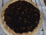Tarta de dulce de leche y nueces