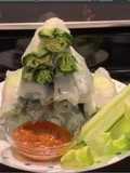 Spring Rolls & American-Style Peanut Dipping Sauce