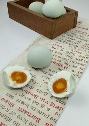Foto resep Telur asin berempah home Made