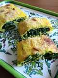 Omelette ripiena di spinaci e sottilette 😋