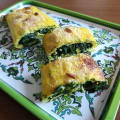 Foto di Omelette ripiena di spinaci e sottilette 😋