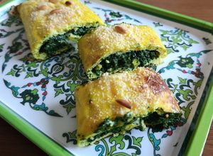 Foto di Omelette ripiena di spinaci e sottilette 😋