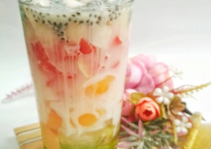 Resep Es Buah Jelly Sederhana 🍧 Oleh Dieah Rara Cookpad