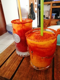 Una foto de Smoothie de mango