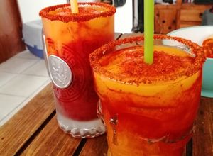 Una foto de Smoothie de mango