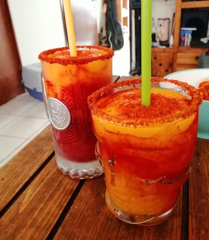 Una foto de Smoothie de mango