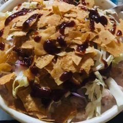 A picture of Papri chat.