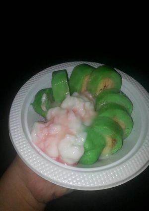 Foto resep Es Pisang Ijo