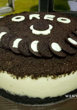 Foto resep Unbaked Oreo Cheesecake Ekonomis