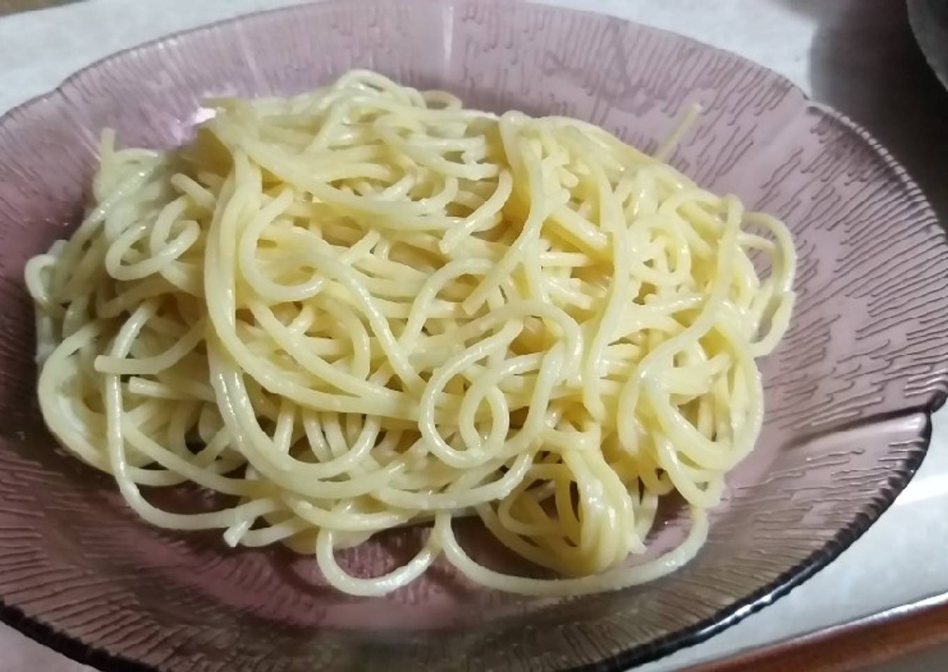 Pasta a la crema