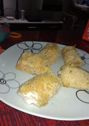 Foto principal de Rollos de pollo, jamón york y queso
