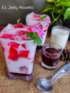 Foto resep Es Jelly Rosella