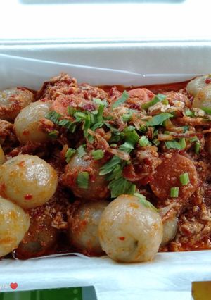 Foto resep Seblak Cilok