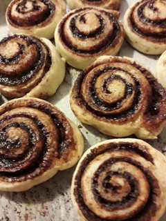Kakaós csiga (tojás mentes) recept fotója