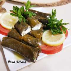 ورق عنب محشي لبنه-レシピのメイン写真