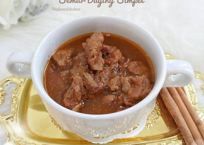 Semur Daging Simpel ~#DikuahinBiarSyedep