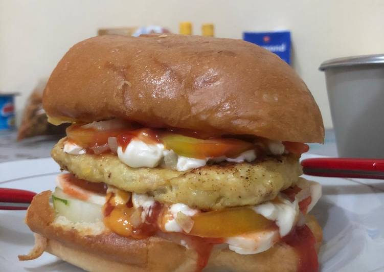 Rahasia Membuat Patty Ayam Burger Yang Nikmat