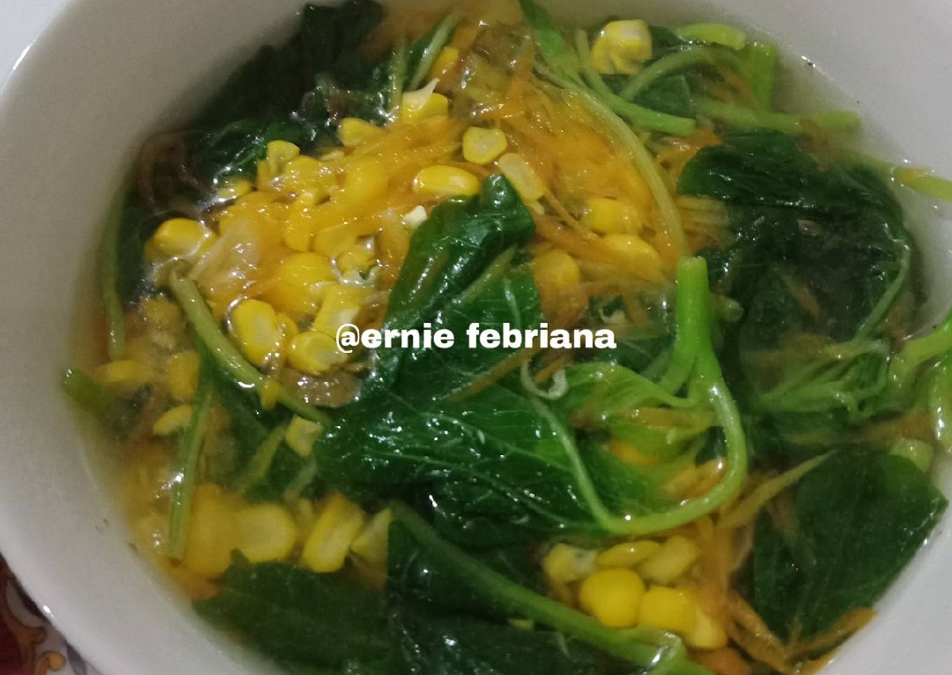 Resep Sayur Bening Bayam Anti Gagal