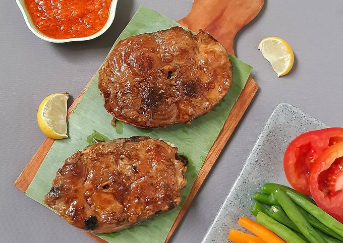 Cara Bikin 305.Ikan Baung Panggang Saos BBQ Istimewa