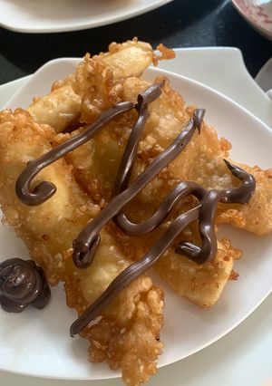 Foto resep Pisang Crispy Saus Chocolate