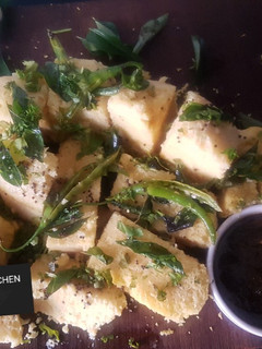 A picture of GUJARATI SPECIAL SPONGY KHAMAN DHOKLA.