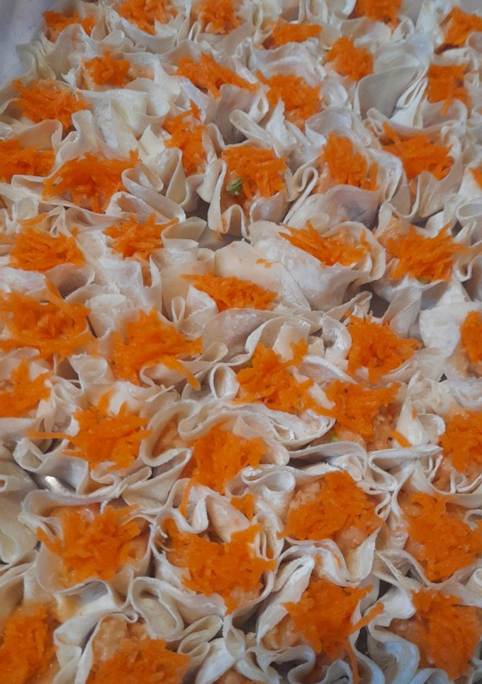 Foto resep Dimsum ayam wortel