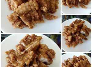 Foto resep Samcan goreng garing / fried pork belly ala me 🥰