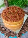 Delicious Beef Floss Spongecake